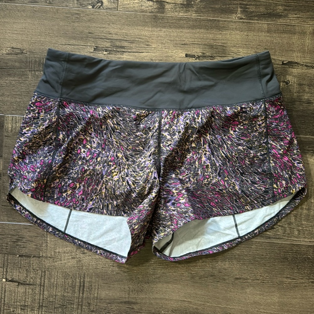 Lululemon speed shorts
